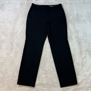 Banana Republic Womens Pants Black Size 6 Ryan Career Office Work Cotton Blend